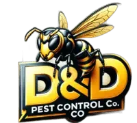 D & D Pest Control Co. logo providing professional pest control and termite services in Emerald Isle, North Carolina 