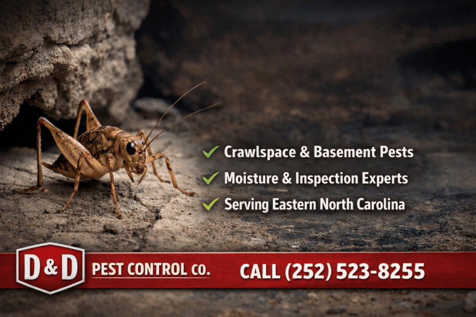 Camel Crickets, Cave Crickets, Spider Crickets,