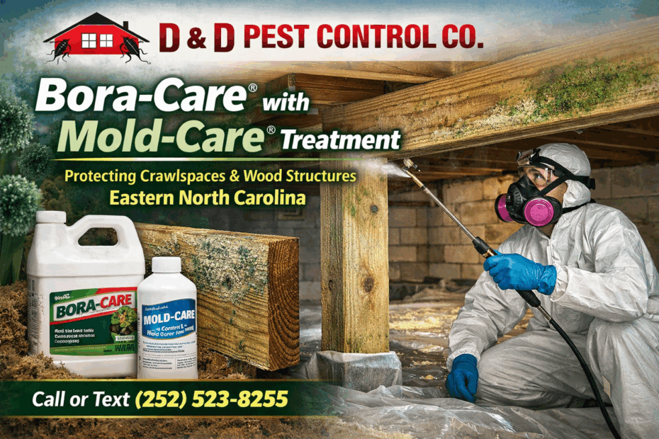 Mold Care Bora Care Treatment, Mold Treatment, Crawlspace mold treatment.