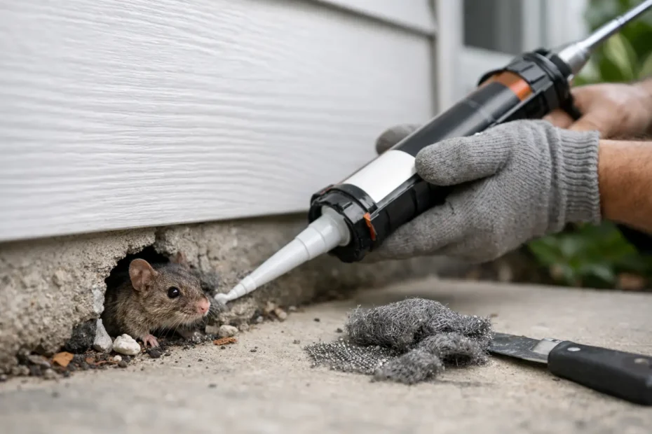 How to Seal Rodent Entry Points Around Your Home