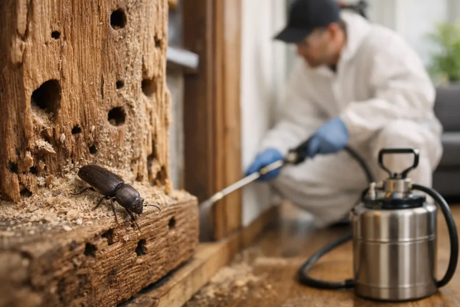 Powderpost Beetle Treatment for Homes That Works