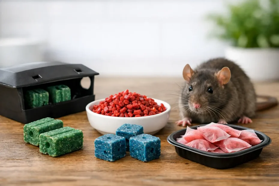 Rat Bait Comparison for Safer Home Control