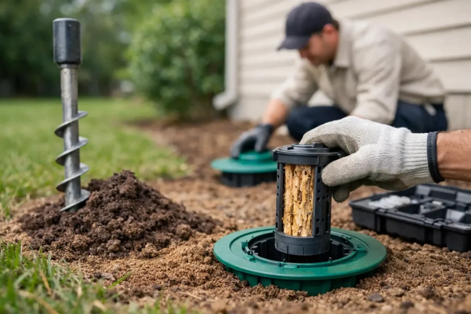 Termite Bait System Installation Explained