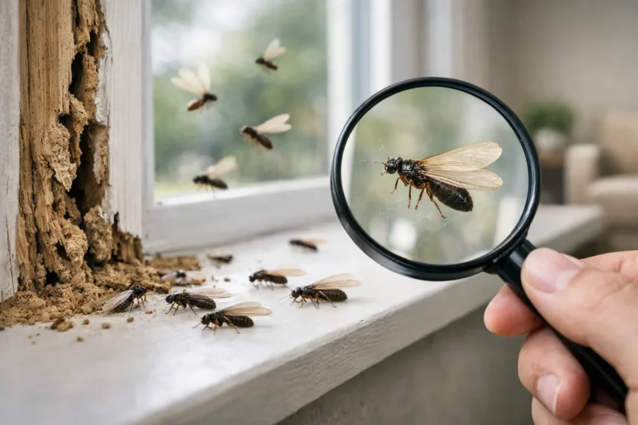 How to Identify Termite Swarmers in Your Home