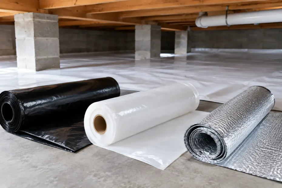 Vapor Barrier Comparison for Crawlspaces